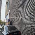 Lembaran Logam Perforated Architectural Screenwall